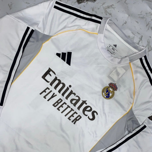 Real Madrid Home 25/26 Full Sleeves