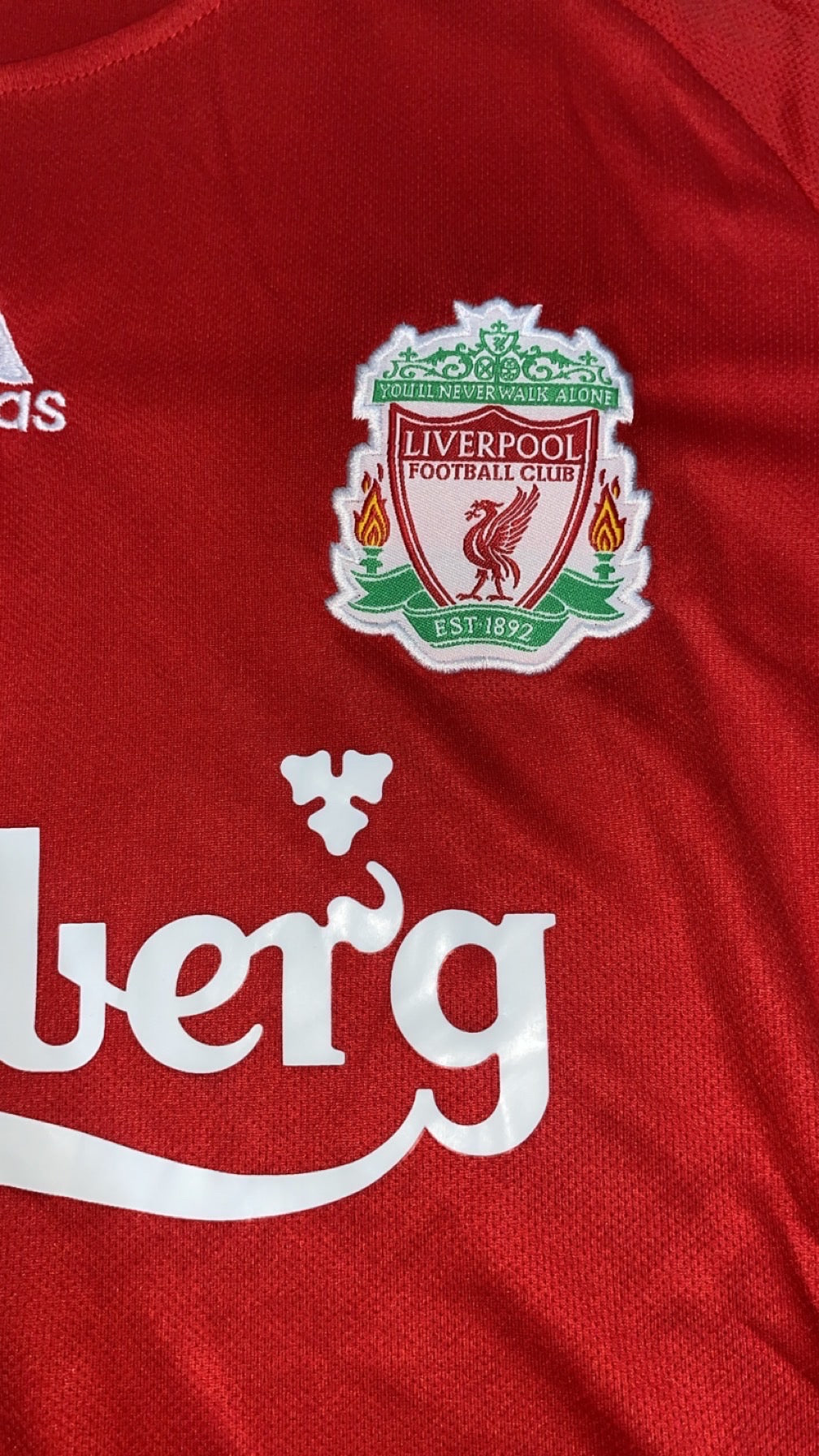 Liverpool Home 2006-07 UCL Finals Retro Jersey