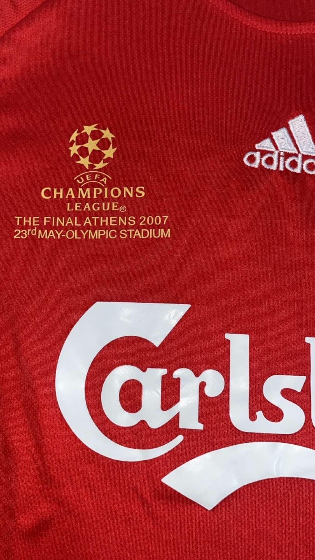 Liverpool Home 2006-07 UCL Finals Retro Jersey