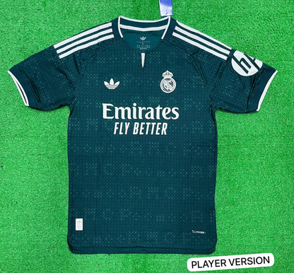 Real Madrid Away Jersey 26/27 – Player Version | Half Sleeves