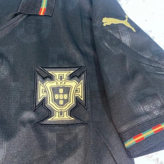 Portugal Black World Cup 2026 Full Sleeves Jersey