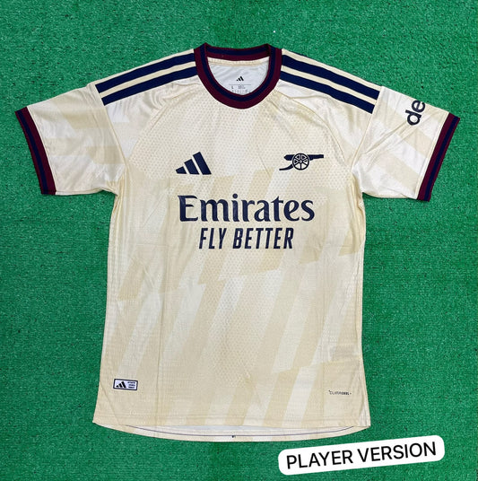 Arsenal Third Jersey 26/27 – Player Version | Half Sleeves