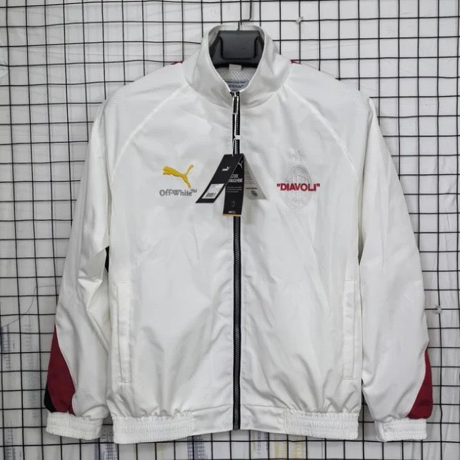 AC Milan x Off White Puma Diavoli anthem jacket