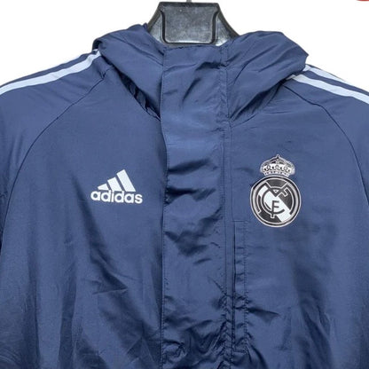 Real Madrid Blue windbreaker jacket