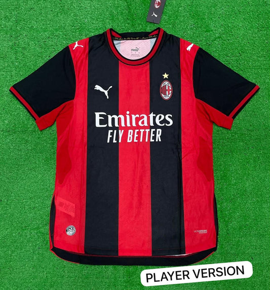AC Milan Home Jersey 26/27 – Player Version | Half Sleeves