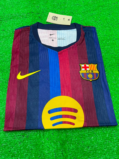Barcelona Home Jersey 26/27 – Player Version | Half Sleeves