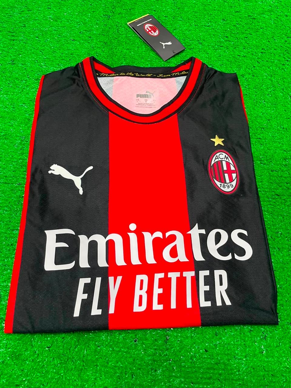 AC Milan Home Jersey 26/27 – Player Version | Half Sleeves
