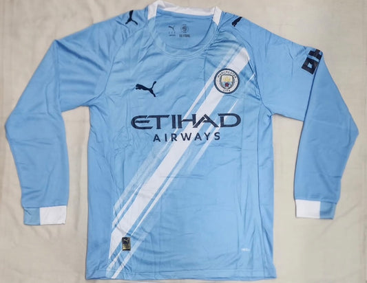 Mancity Home 25/26 Full Sleeves