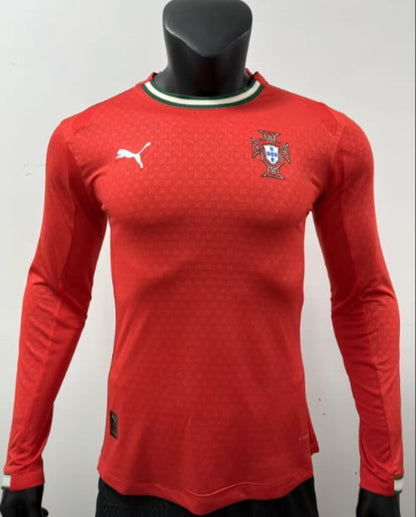 Portugal Home 25/26 Full Sleeves Jersey (Player Quality)