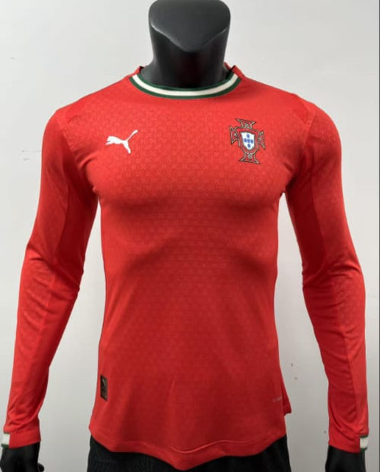 Portugal Home 25/26 Full Sleeves Jersey (Player Quality)