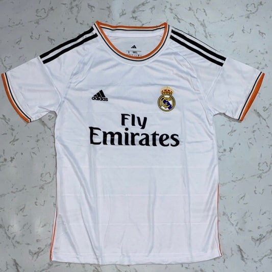 Real Madrid 2013-14 home retro jersey