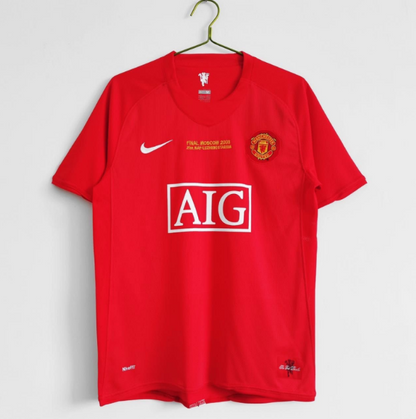 Manchester United 2008 Champions League Final high-quality retro jersey