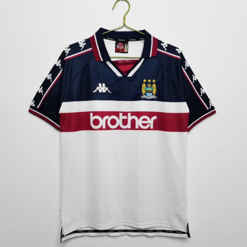 Manchester City 1997–98 Away High-Quality Retro Jersey