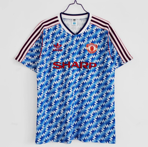 Manchester United 1990–92 Away High-Quality Retro