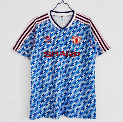 Manchester United 1990–92 Away High-Quality Retro