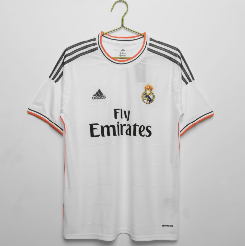 Real Madrid 2013–14 Home High-Quality Retro Jersey