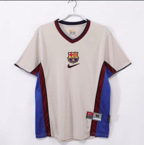 FC Barcelona 1998/99 Away High-Quality Retro Jersey