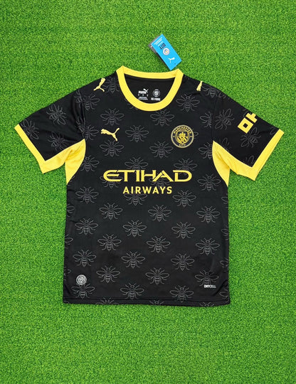 Manchester City Away Jersey Master Quality Half Sleeve