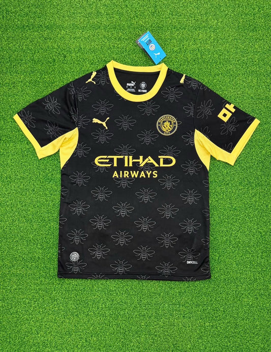 Manchester City Away Jersey Master Quality Half Sleeve