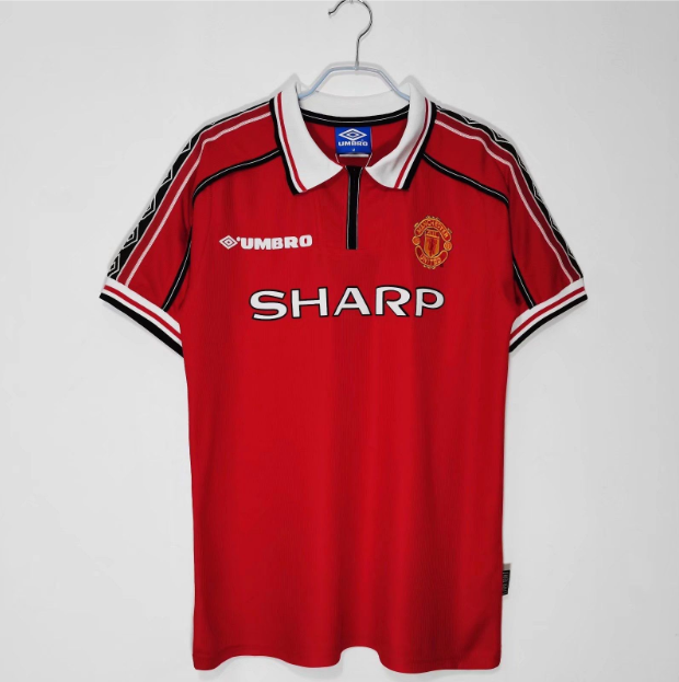 Manchester United 1998–99 Home High-Quality Retro Jersey