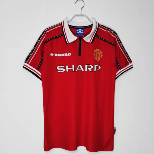 Manchester United 1998–99 Home High-Quality Retro Jersey